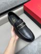 Balmain Man Black Calfskin Business Leather Shoes 0428164 (7)_th.jpg